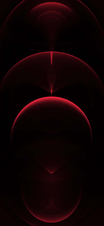 A Fiery Red Iphone X Full Of Creative Potential Wallpaper