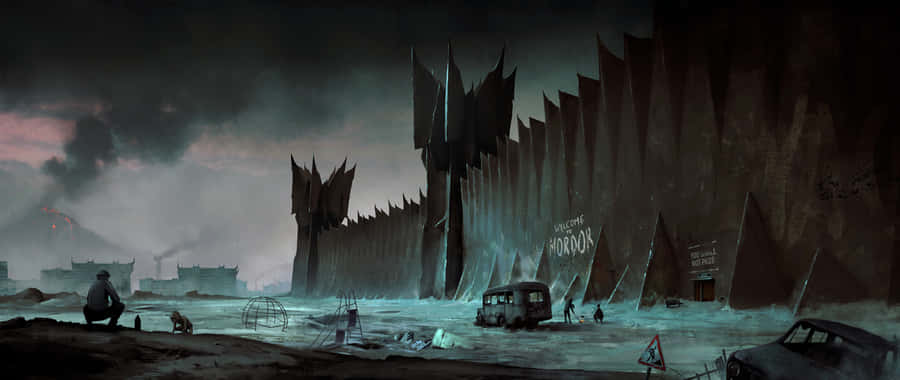 A Glimmer Of Hope In A Post Apocalyptic World Wallpaper