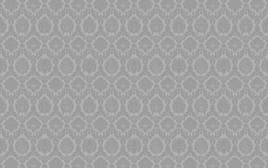A Gray Wallpaper With A Geometric Pattern Wallpaper