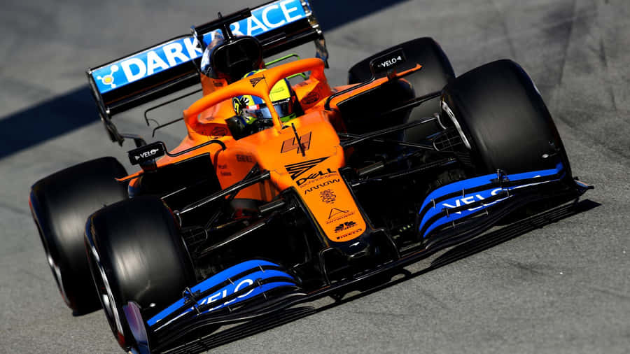 A Look At Speed And Engineering Excellence With Mclaren's Formula 1 Wallpaper