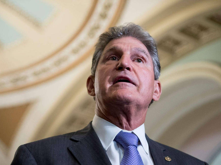 A Low Angle Photo Of Joe Manchin Wallpaper