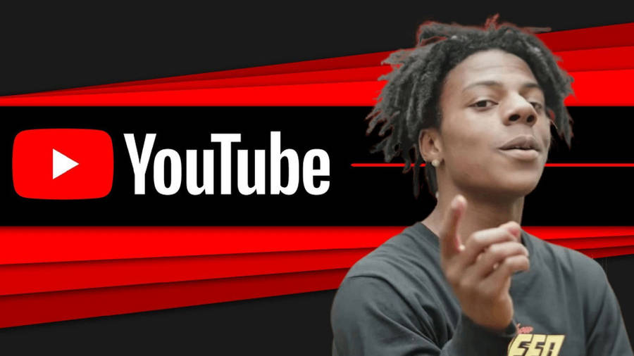 A Man With Dreadlocks Is Pointing At Youtube Wallpaper