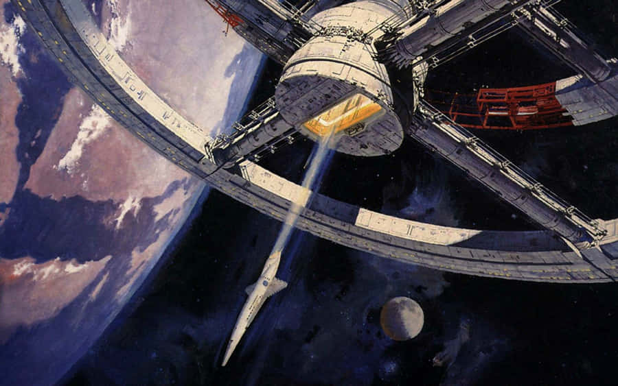 A-maze-ing Star Child From Sci-fi Classic 2001: A Space Odyssey Wallpaper