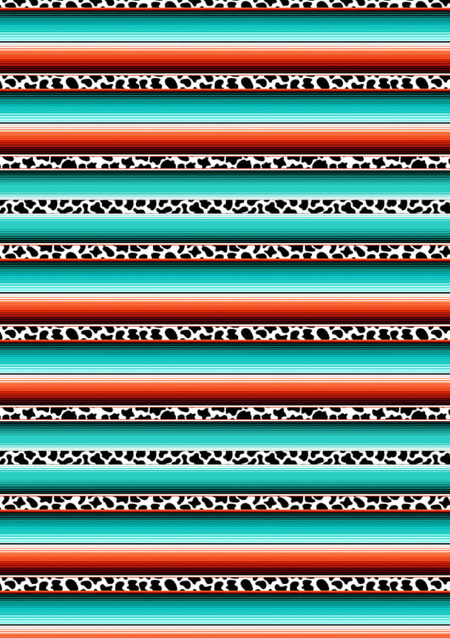 A Mexican Striped Pattern With Black And White Stripes Wallpaper