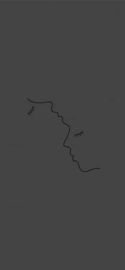 A Minimalist Gray Wallpaper Wallpaper