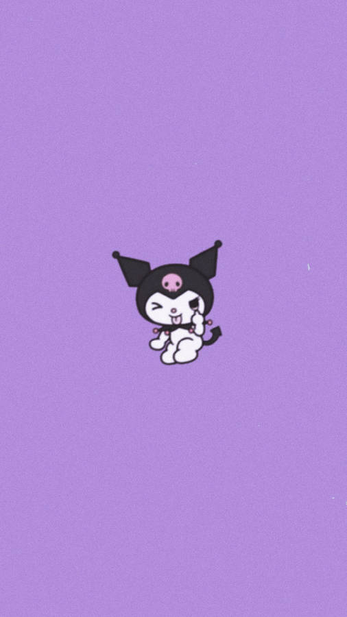 A Naughty My Melody Kuromi Wallpaper