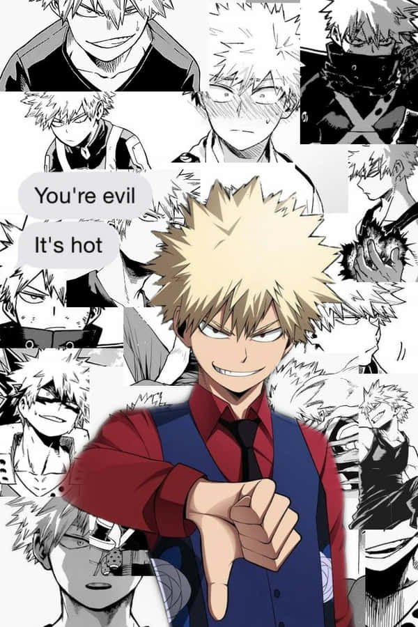 A New Take On Bakugou's Classic Aesthetic. Wallpaper