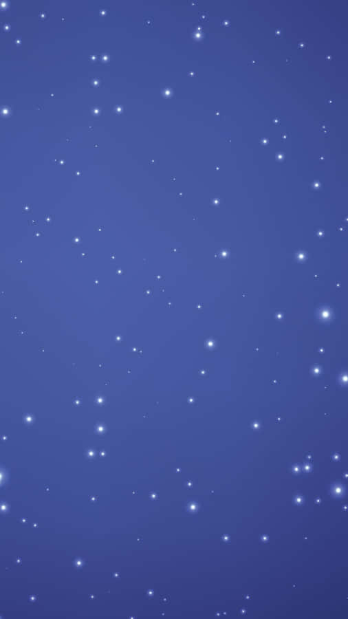 A Night Sky Of Blue Stars Wallpaper