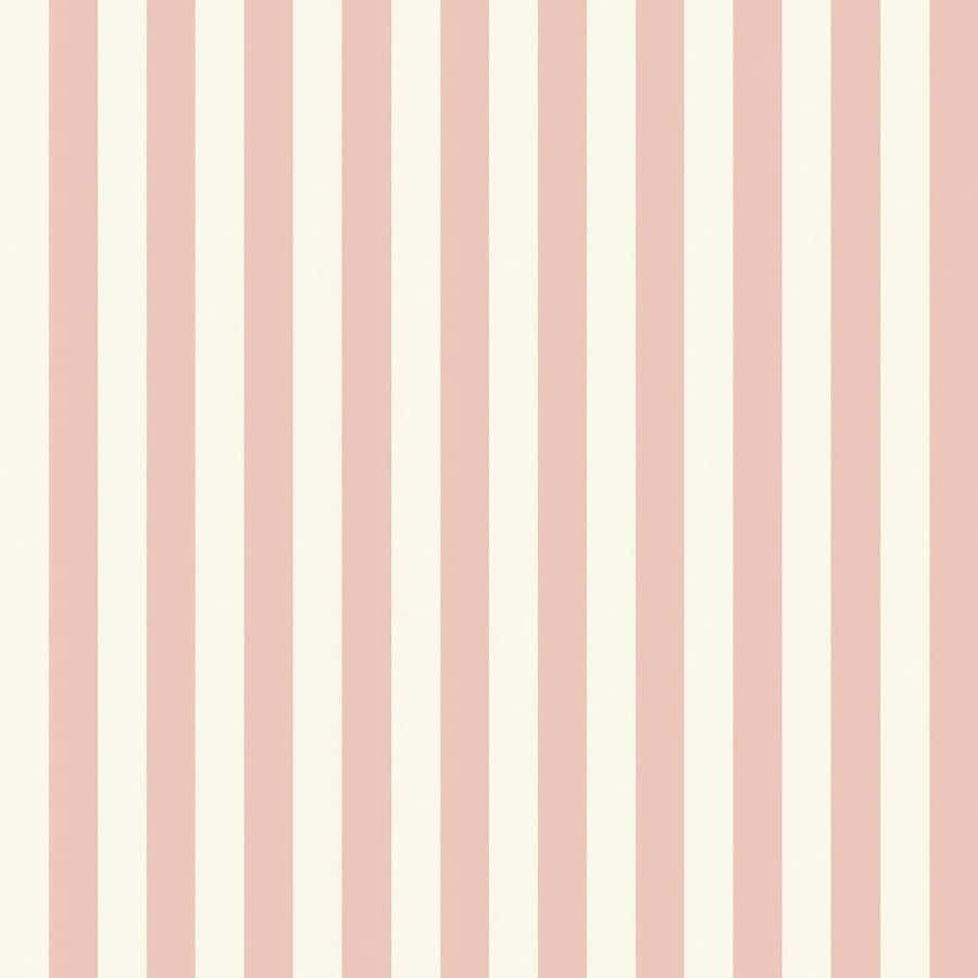 A Pink And White Striped Wallpaper Wallpaper