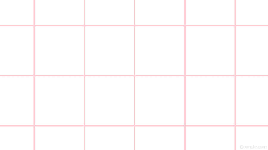 A Pink Grid With Squares On It Wallpaper