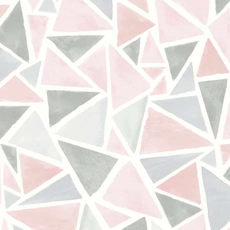 A Pop Of Pink In A Grey Landscape Wallpaper