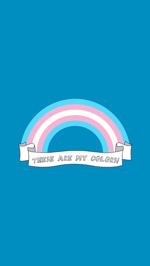 A Rainbow With The Words'for You My Sister' Wallpaper