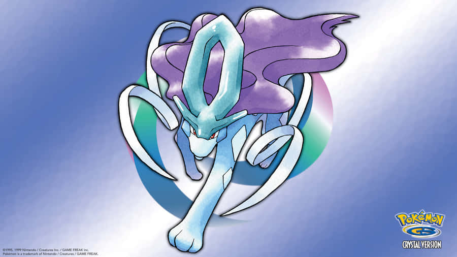 A Ravishing Snapshot Of The Majestic Suicune Pokémon Wallpaper