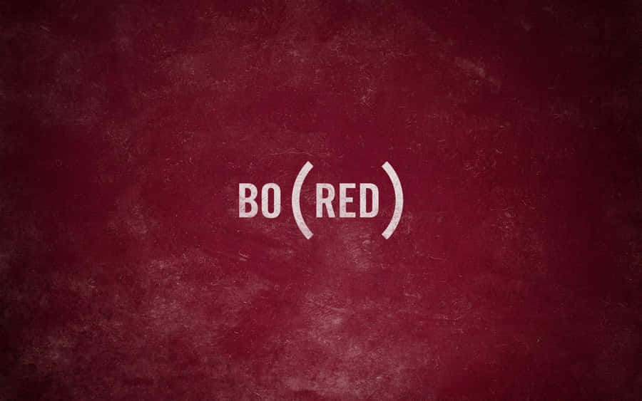 A Red Background With The Word Bo Red Wallpaper