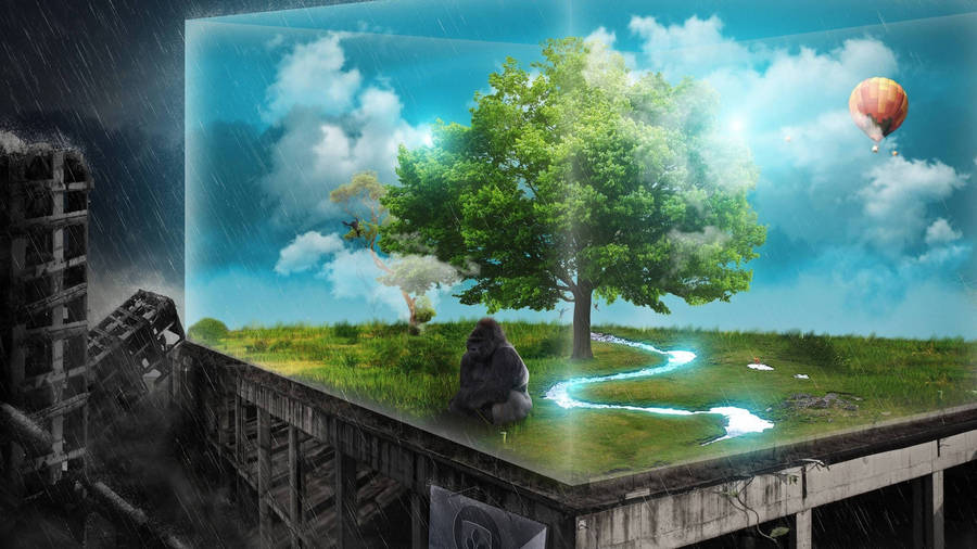 A Sad And Lonely Desktop Wallpaper Wallpaper