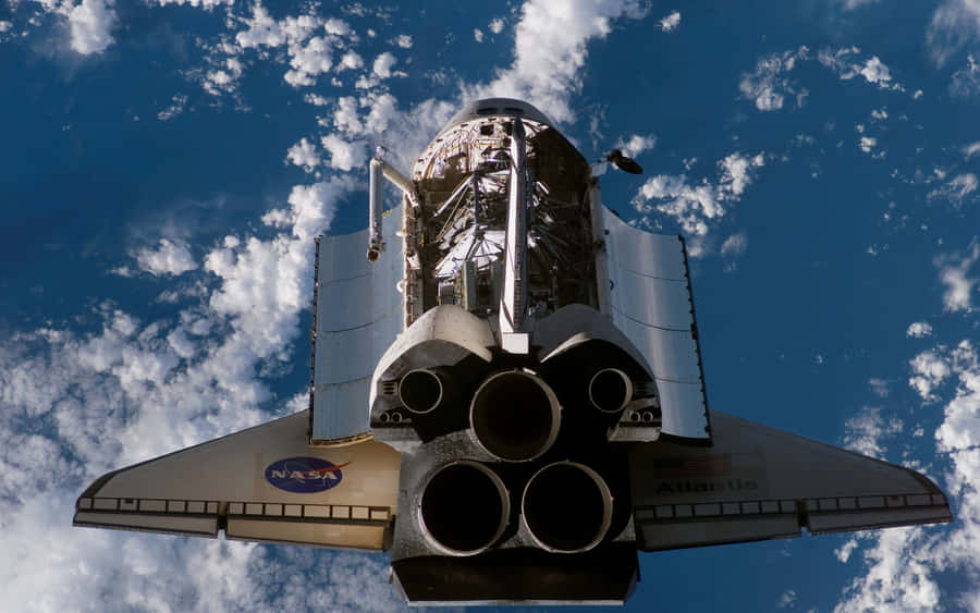 A Space Shuttle Taking Flight Wallpaper