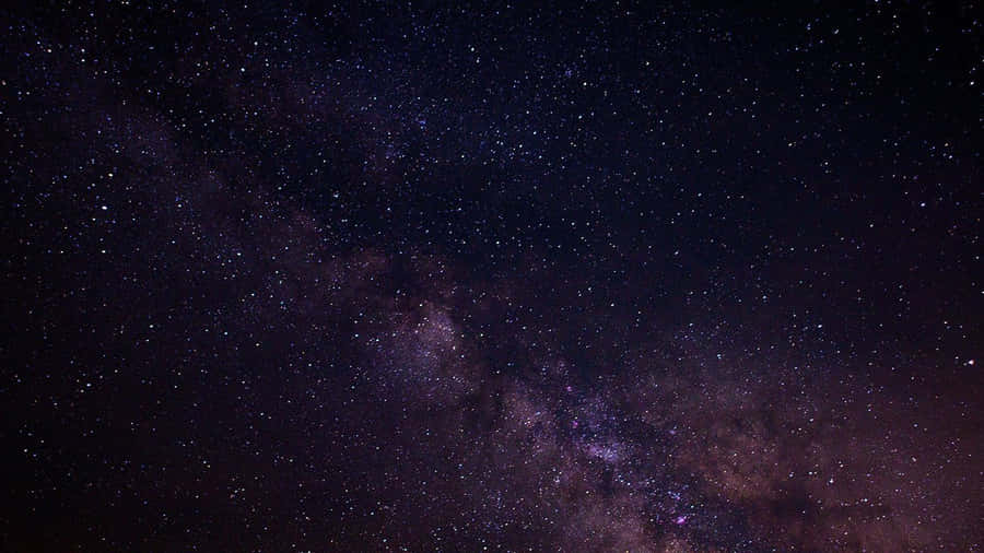 A Starry Sky With A Milky Wallpaper
