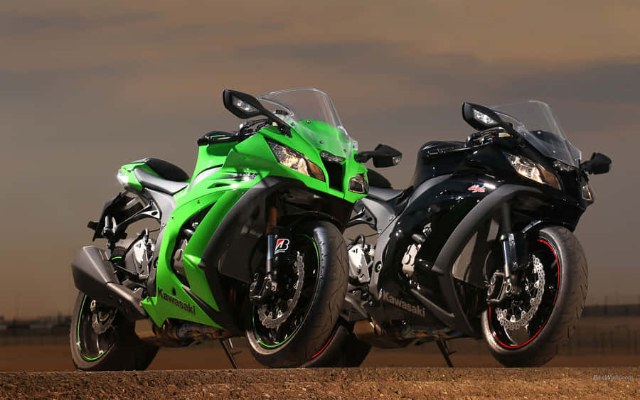 A Stunning View Of Kawasaki Desktop Wallpaper