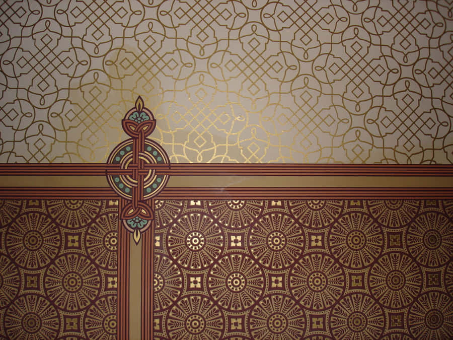 A Stylish, Modern Computer Featuring An Art Deco-inspired Design. Wallpaper