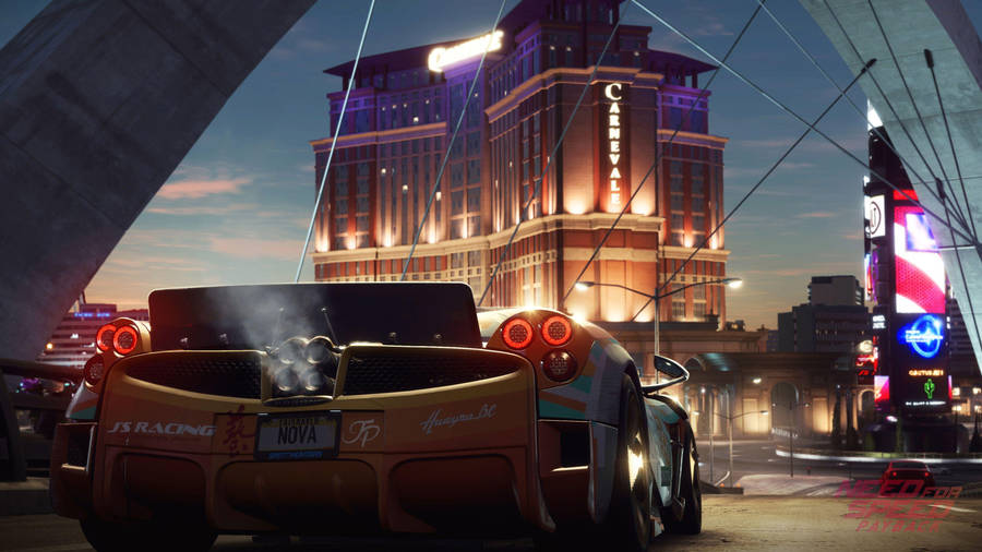 A Thrilling Chase In Need For Speed Payback With The Stunning Pagani Huayra Carnevale. Wallpaper