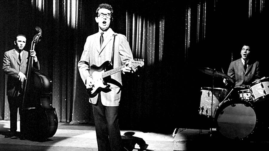 A Thrilling Performance - Buddy Holly And The Crickets Live In Concert Wallpaper