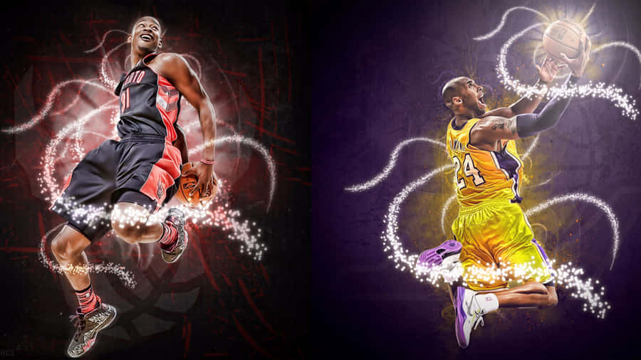 A Tribute To The Basketball Legend, Kobe Bryant Wallpaper
