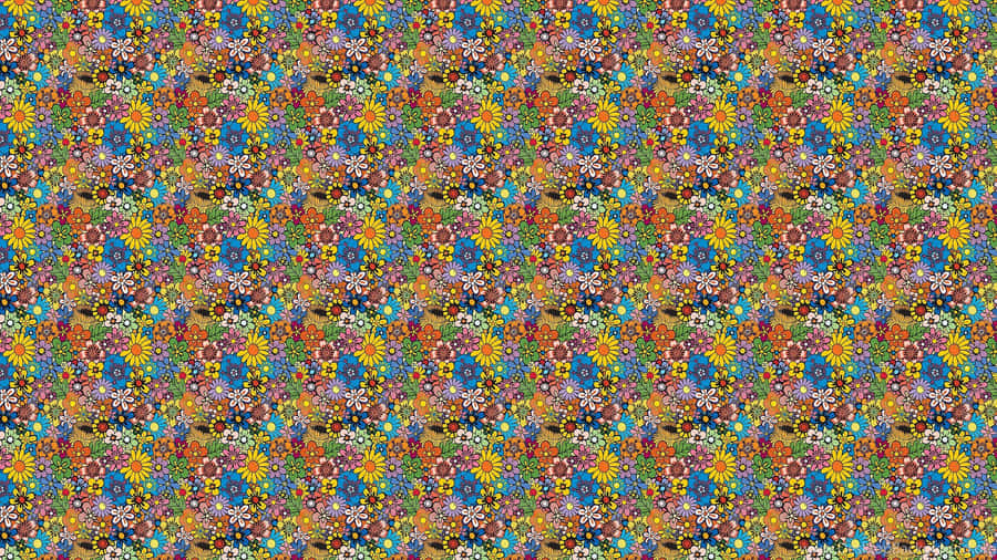 A Vintage Hippie Vibe Wallpaper