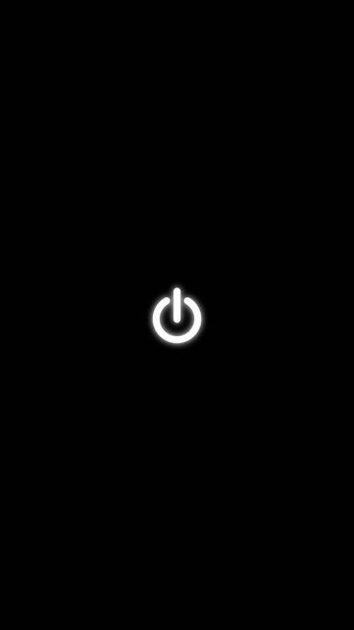 A White Light Is Shining On A Black Background Wallpaper