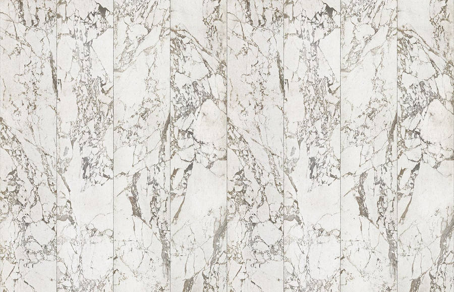 A White Marble Wallpaper With Black And White Stripes Wallpaper