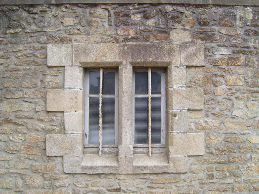 A Window With Bars Wallpaper