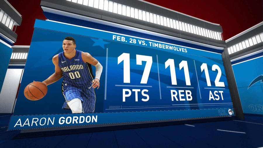 Aaron Gordon Points Lead Wallpaper