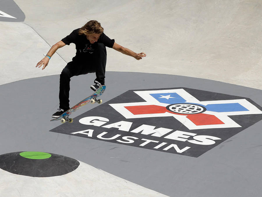 Aaron Homoki At X Games Event Wallpaper