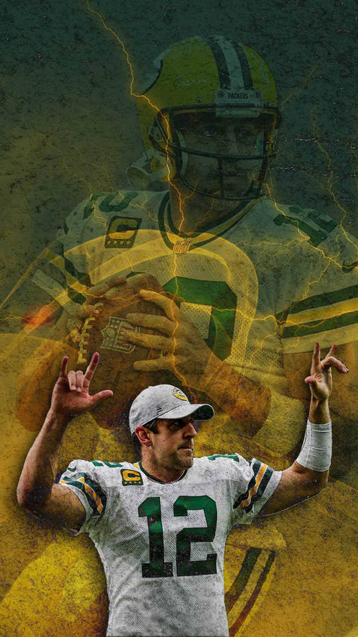 Aaron Rodgers Green Bay Art Wallpaper