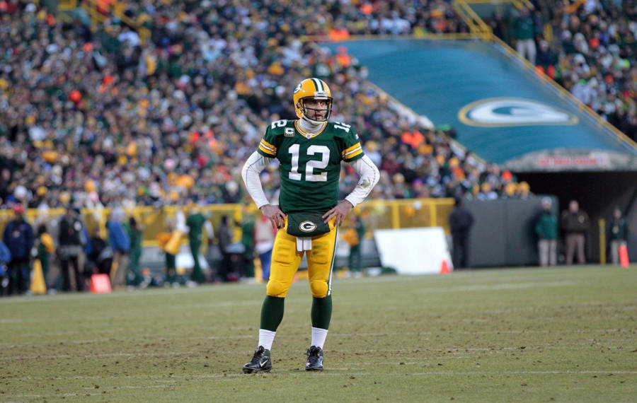 Aaron Rodgers Green Bay Game Wallpaper