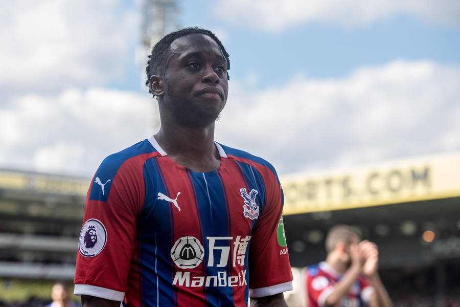 Aaron Wan-bissaka Open Field Stadium Wallpaper