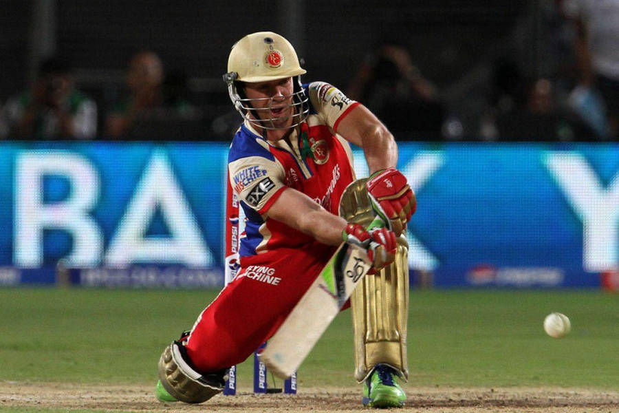 Ab De Villiers Cricket Sports Shot Wallpaper