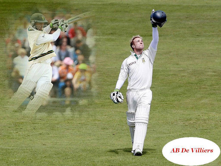 Ab De Villiers Green Field Wallpaper