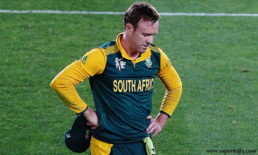 Ab De Villiers Hands On Waist Wallpaper