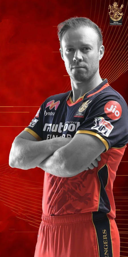 Ab De Villiers Rcb Royal Challengers Wallpaper