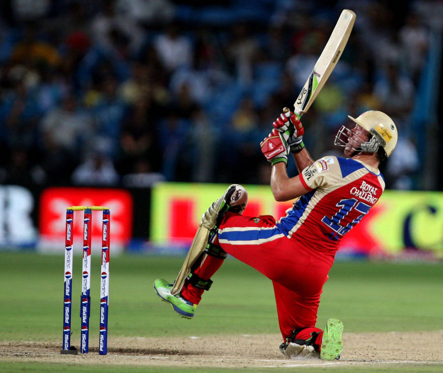 Ab De Villiers Royal Challengers Team Wallpaper