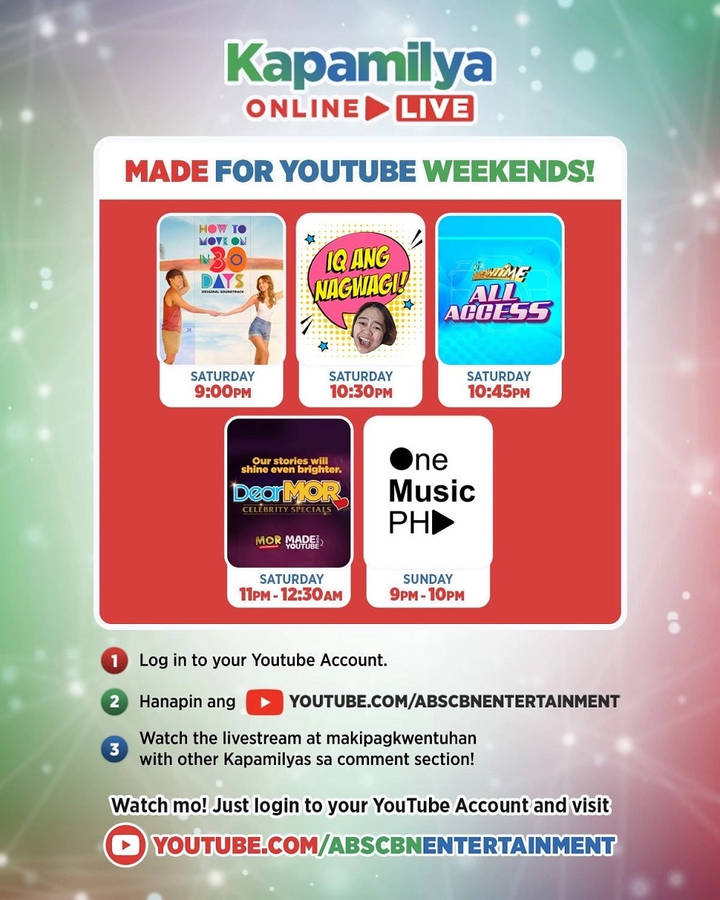 Abs-cbn Entertainment In Youtube Wallpaper