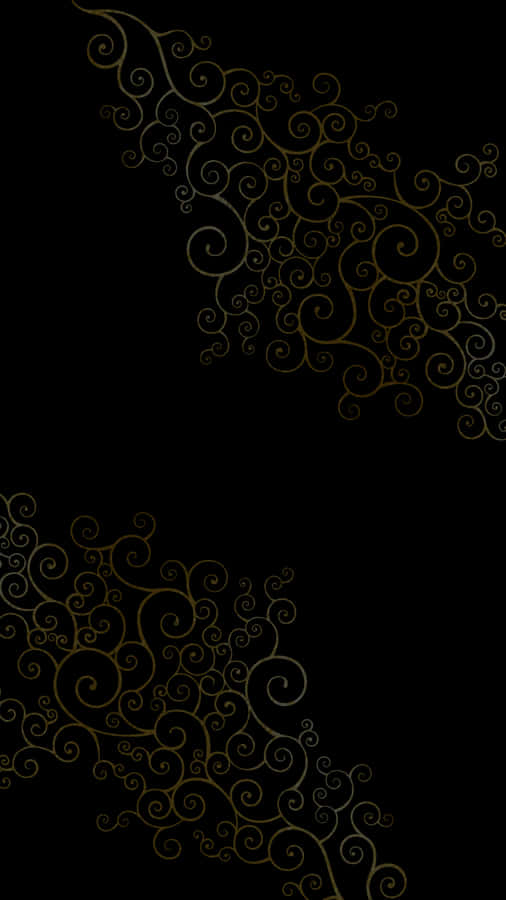 Abstract Black Background Wallpaper