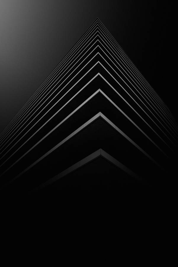 Abstract Black Corner Architecture Wallpaper