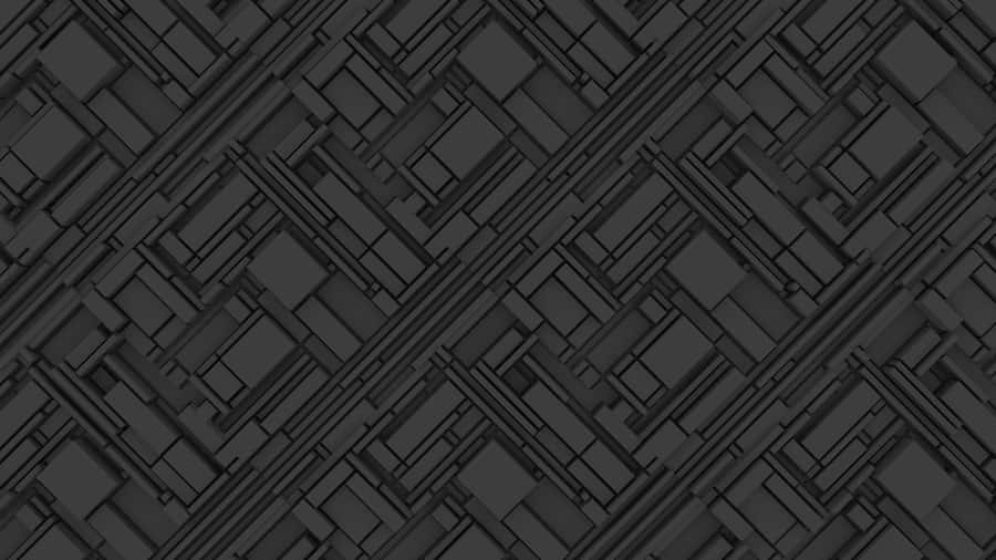 Abstract Black Grey Geometric Pattern Wallpaper