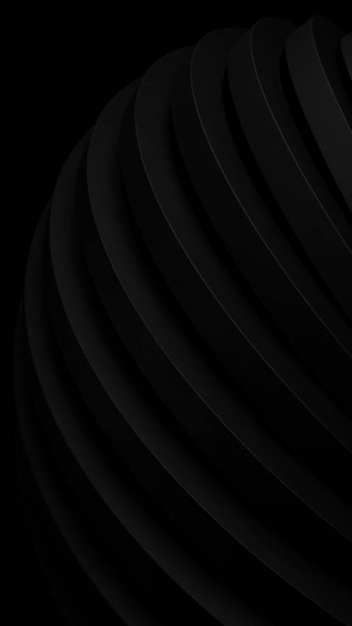 Abstract Curved Black Aesthetic Tumblr Iphone Wallpaper