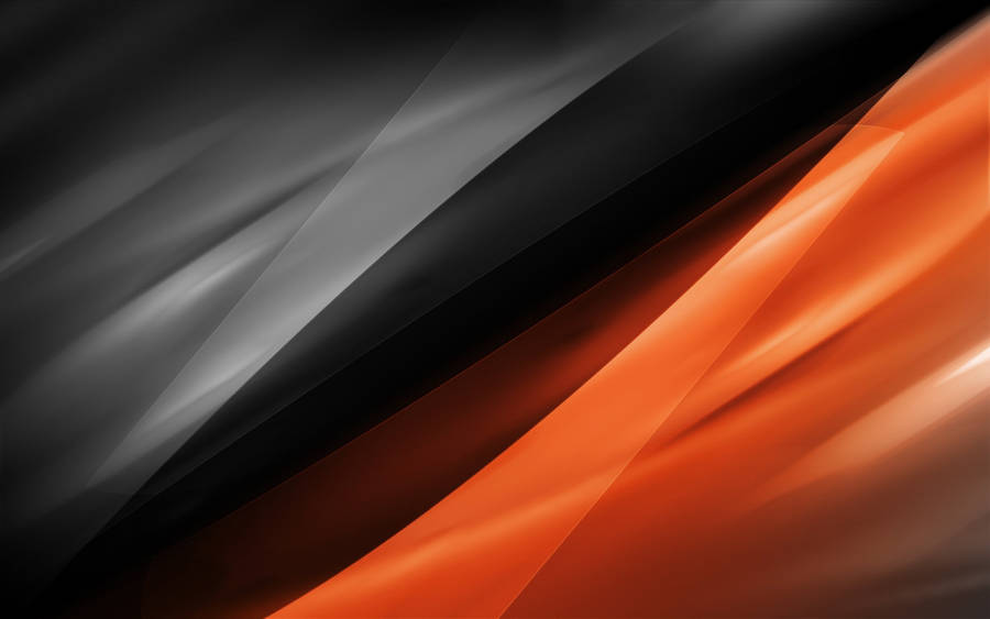 Abstract Dark Gray Orange Wallpaper