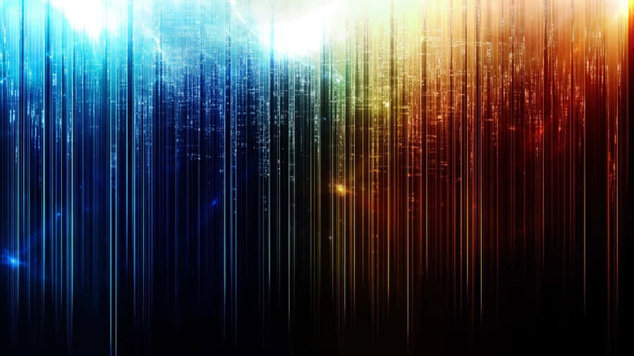 Abstract Digital Rain Wallpaper Wallpaper