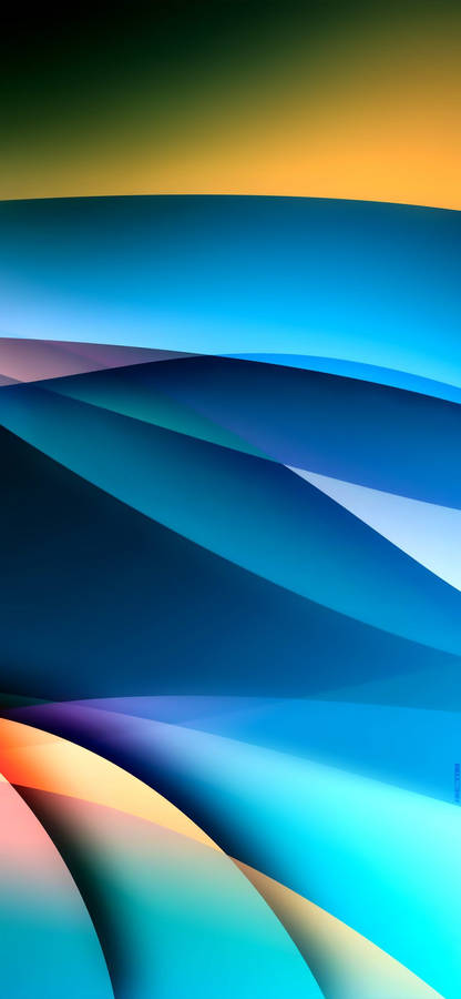 Abstract Fan Art Ios 16 Wallpaper