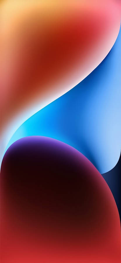 Abstract Ios Default Wallpaper