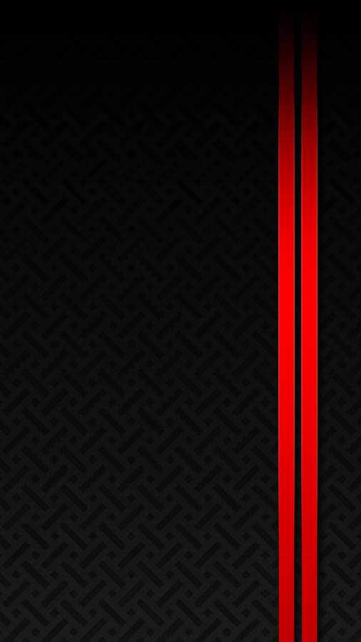 Abstract Metallic Red And Black Pattern Wallpaper